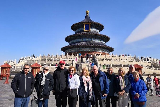 2 Days Beijing Group Tour from Tianjin Cruise Port without Shop Stops - Tiananmen Square: quick stop, big setting