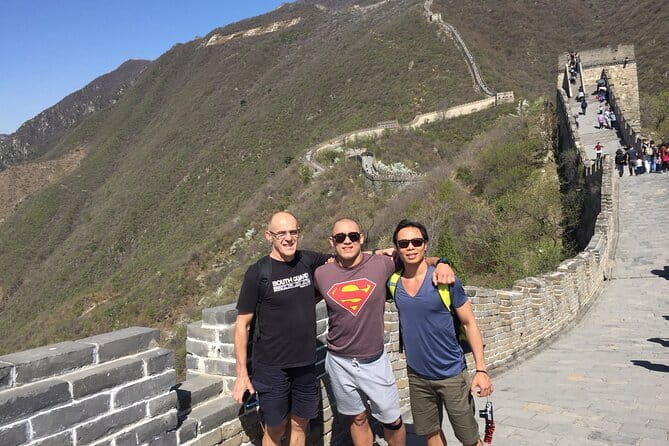 All-Inclusive Mutianyu Great Wall Hiking and Helicopter Overlook Tour - Mutianyu Great Wall, planned for views and less scrambling