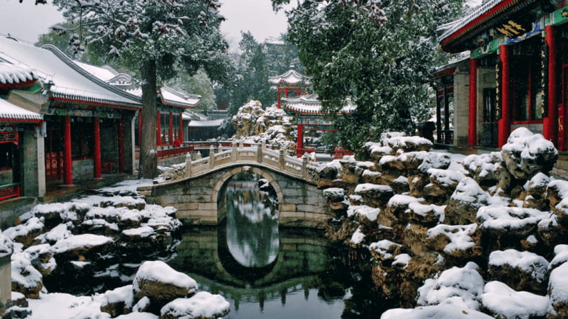 Beijing: Beihai park e-ticket entry - Lake time and the optional boat ride (boat rentals cost extra)