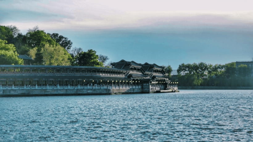 Beijing: Beihai park e-ticket entry - Timing: outer park vs inner courtyards