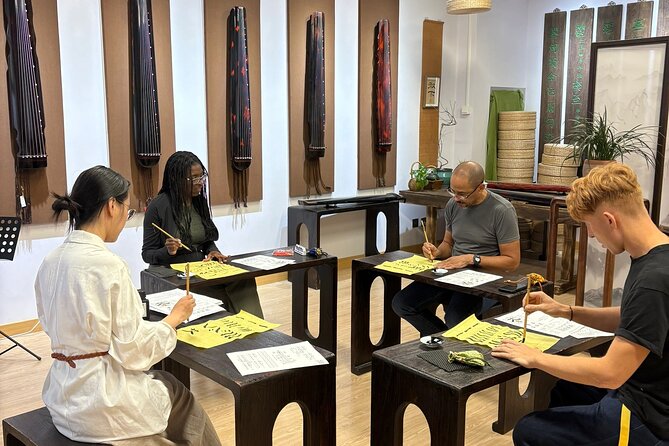 Beijing Culture: Tea Ceremony, Heritage Instrument & Calligraphy - Guqin Music Lesson: Listening, Then Playing a Full Melody