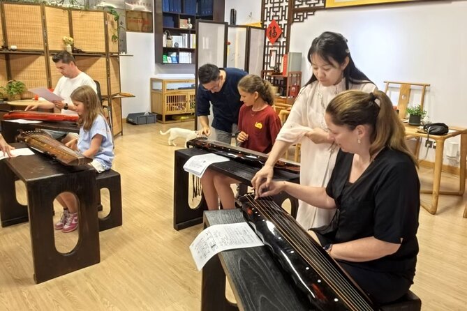 Beijing Culture: Tea Ceremony, Heritage Instrument & Calligraphy - Tea, Guqin, and Calligraphy: Three Core Skills, One Flow
