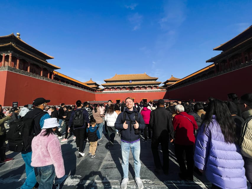 Beijing: Forbidden City and Tian’anmen Square Waking Tour - Great Wall and Jingshan Park options: choose your ending wisely