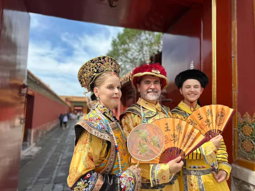 Beijing:Forbidden City Tour w/Traditional Costume Experience - Costume rental meets the Forbidden City