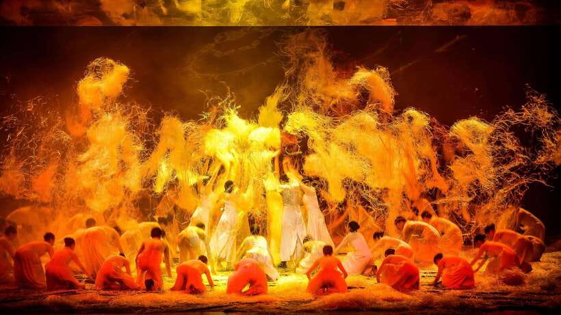 Beijing:Golden Mask Dynasty(Oriental Mythology)Show Tickets - Seats and sightlines: first row can still be a compromise