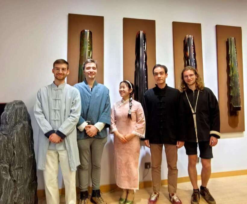 Beijing Hands-On Culture Tour: Tea, Instrument, Calligraphy - Plucking the Guqin: learning a full melody instead of watching one
