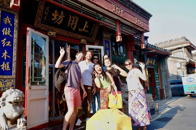 Beijing Historic City Guided Walking Tour + Calligraphy Creation - Where the tour starts and how the walk is laid out