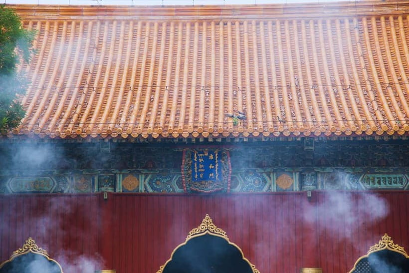Beijing: Lama Temple E-Ticket or Full-Day Guided City Tour - Entering Lama Temple fast, with an English PDF in your pocket