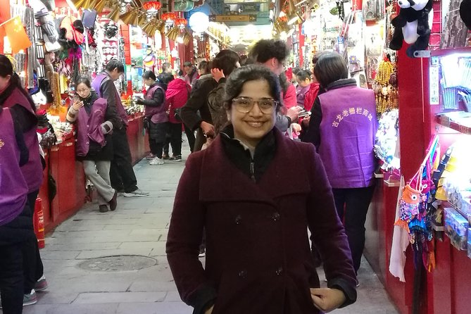 Beijing Night Walking Tour - Qianmen Street at night: a pedestrian corridor built for wandering