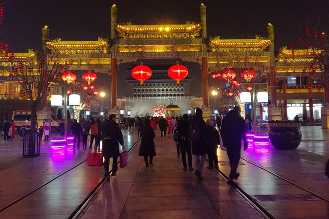 Beijing Night Walking Tour - Dashilar Street: the older commercial lane feel, in a short stop