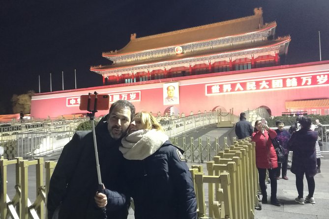 Beijing Night Walking Tour - Tiananmen Square set the anchor point, then the streets do the storytelling