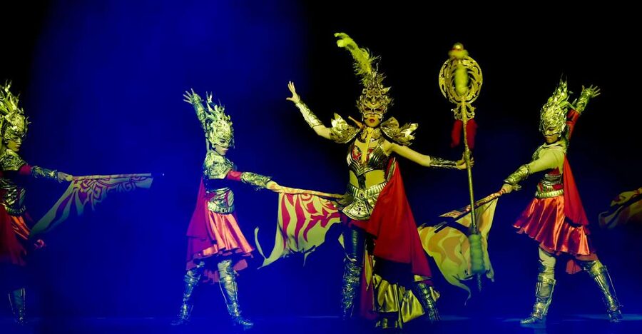 Beijing OCT Theater Golden Mask Dynasty Show Tickets - Getting There by Subway: Line 7 to Happy Valley Scenic Area