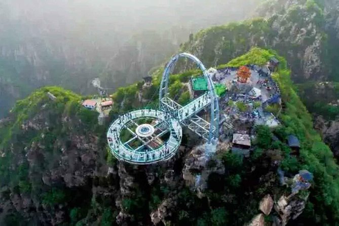 Beijing Private Tour to Shilinxia Cantilever Viewing Platform with Cable Car ride - Shilinxia Scenic Area: Rock Formations, Forest Path, and Free Time