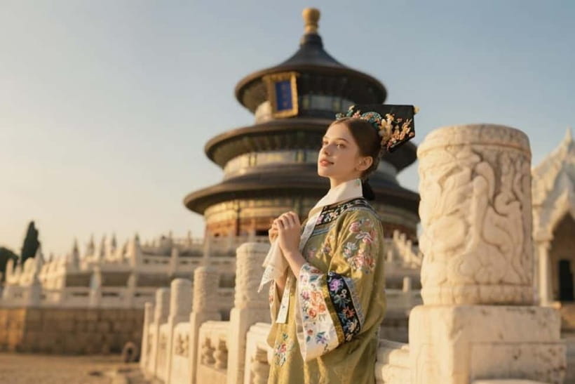 Beijing: Temple of Heaven Hanfu Photography with Ticket - Step 2: Professional photography at Wanshou Pavilion (and why it’s off-site)