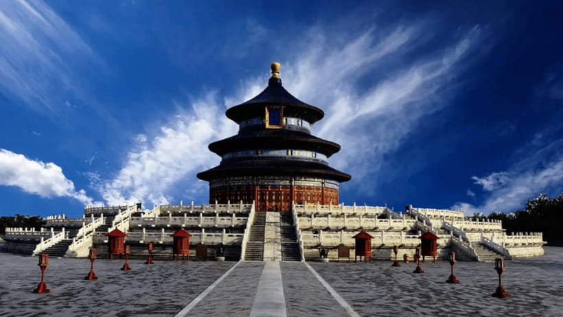 Beijing: Temple of Heaven Park ticket(day tour/guide opt) - Choosing Route 1 vs Route 2: detailed walk or fast pass