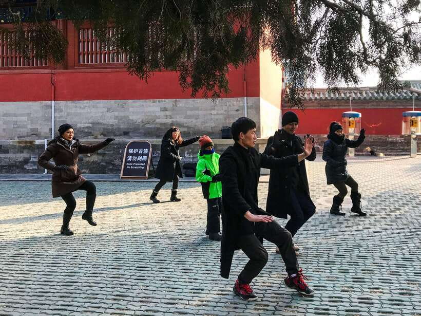 Beijing: Temple Of Heaven+Tai Chi Class+Tea Ceremony - Temple circuit and the echo wall + echo stone moment