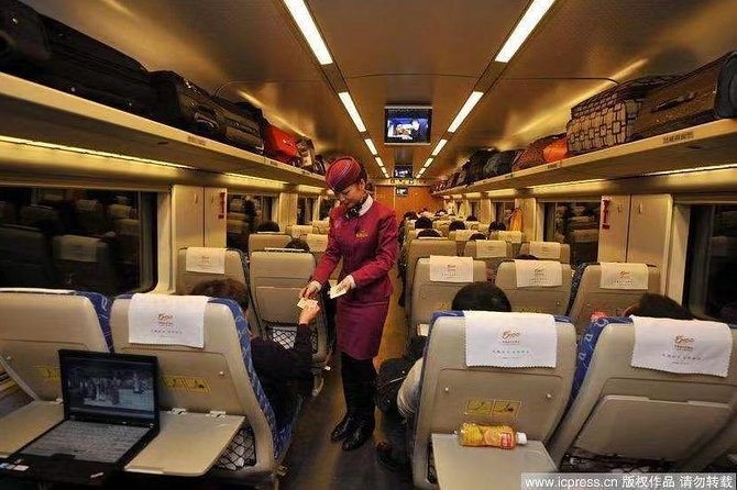 Beijing to Shanghai Bullet Train Ticket with South Railway Station Transfer - Choosing first class vs second class without guessing