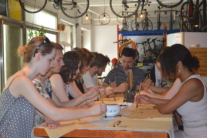 Beijing Wangfujing Calligraphy Class by Forbidden City - The Room, the Pace, and the Comfort Factor (Tea Helps)