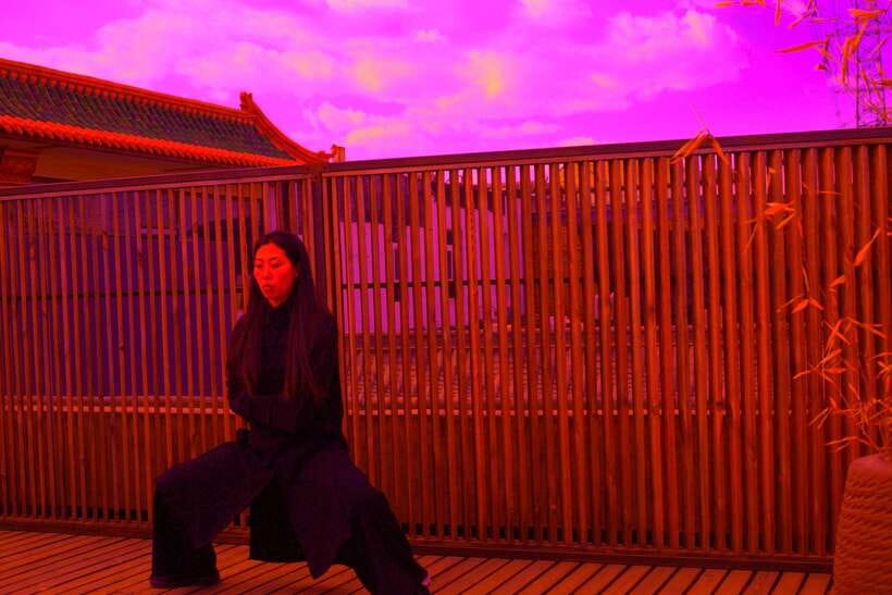 Chinese Kungfu class in old temple beside Forbidden Ci - Your English Support with Limeng: When Translation Improves the Whole Lesson
