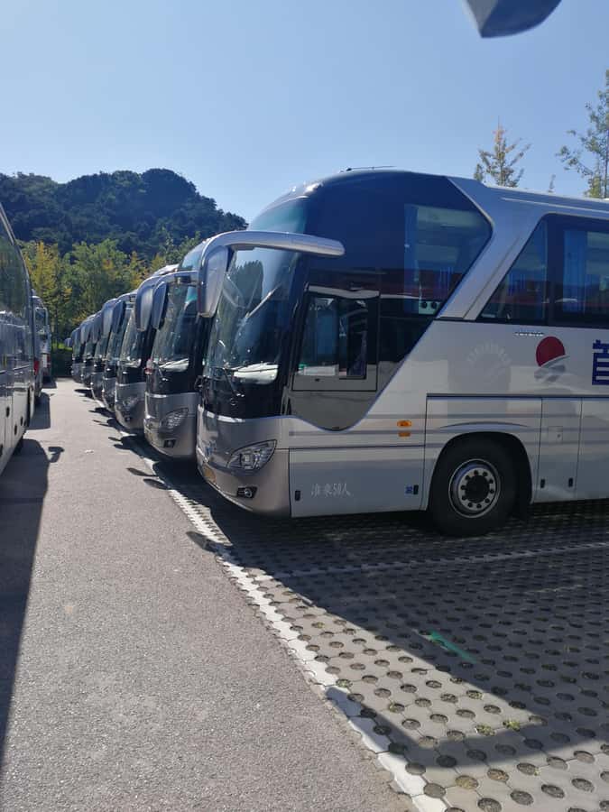 From Beijing:Mutianyu Great Wall BusTour-8AM/9AM/10AM/3:30PM - Getting started right: the Hepingxiqiao meeting point