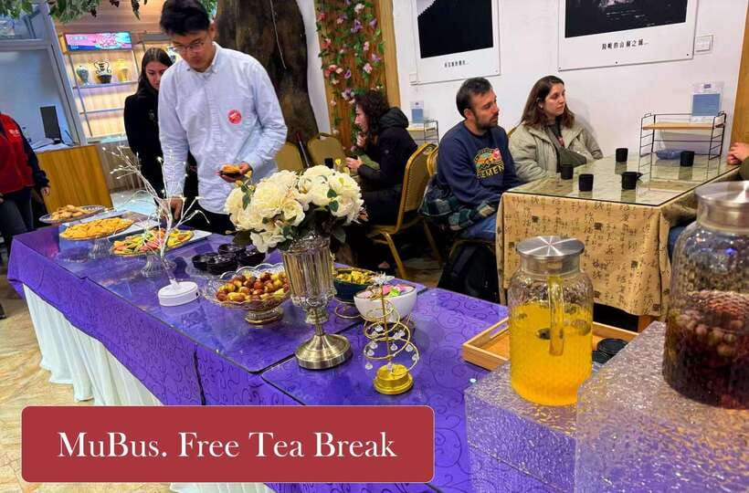 From Beijing: Mutianyu Great Wall Tours with Options - MuBus Visitor Center Break Time: Tea, Snacks, and a Real Reset