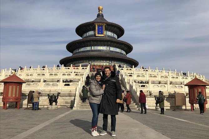 Great Wall & Temple of Heaven Private Layover Guided Tour - The guide and driver setup that makes this work