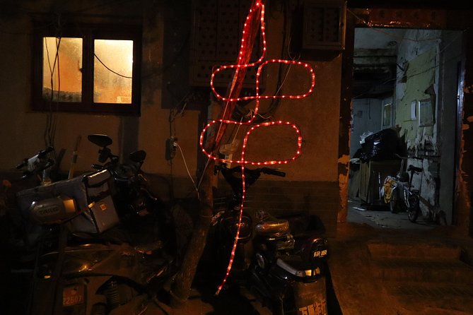 Imperial Beijing Central Axis Journey by bike - National Center for the Performing Arts: the Egg at night