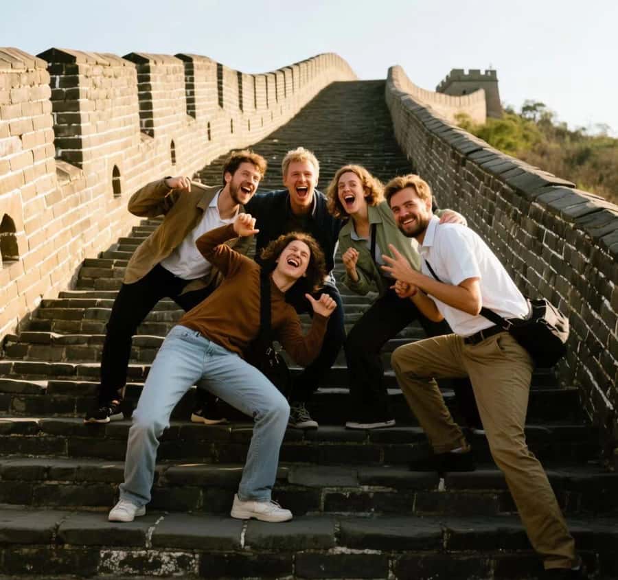 Mutianyu Great Wall Bus Trip+Ticket 7/8/9/10/13/13:30/15:30 - Departure options: bus transfer, lunch, night tour, and car service