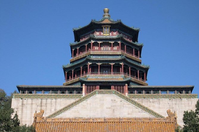Private Half Day Tour to Beijing Panda House and Summer Palace - Olympic Village viewpoints: Birds’ Nest and Water Cube from the road
