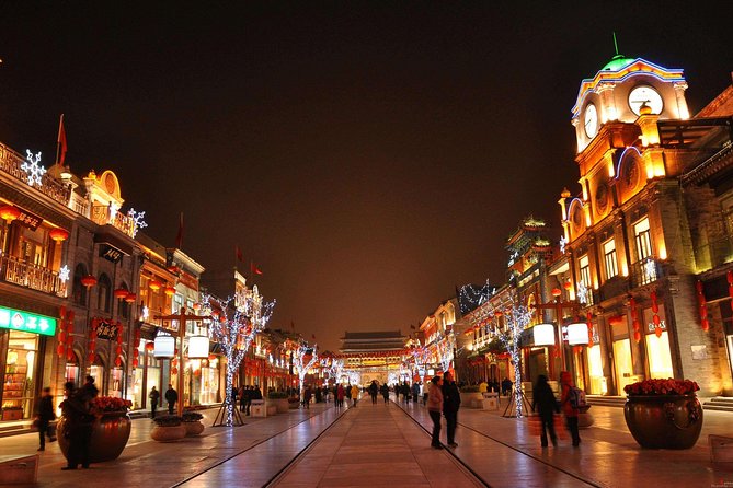 Private Tour: Tiananmen Area Night Walk with Lao She Teahouse Show - The 5:00pm meeting and night-walking logistics