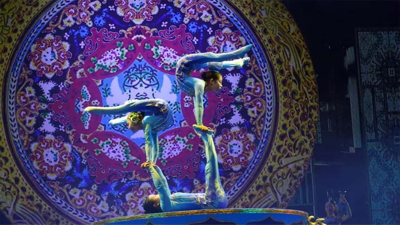 Red Theater Beijing Acrobatic Show Tickets With Option - Seating Chart Game: Picking Seats Without Regrets