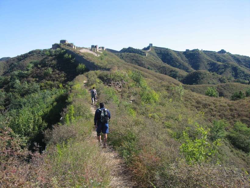 Self-guided challenging hiking from Jinshanling to Gubeikou - The day at a glance: 7am pickup and a full Great Wall workday