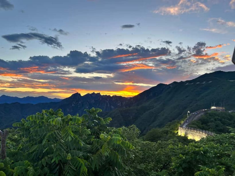 Sunset Glow at Mutianyu Great Wall Night Bus Tour+Ticket - Getting there from Hepingxiqiao Station: the practical meeting point that saves time