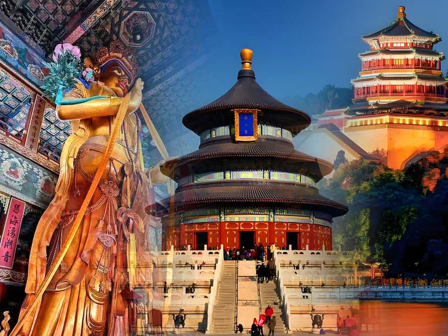 Temple Heaven, Summer Palace, Lama Temple, Hutong Bus Tour - Yonghe Lama Temple: Tibetan Buddhism in the middle of Beijing