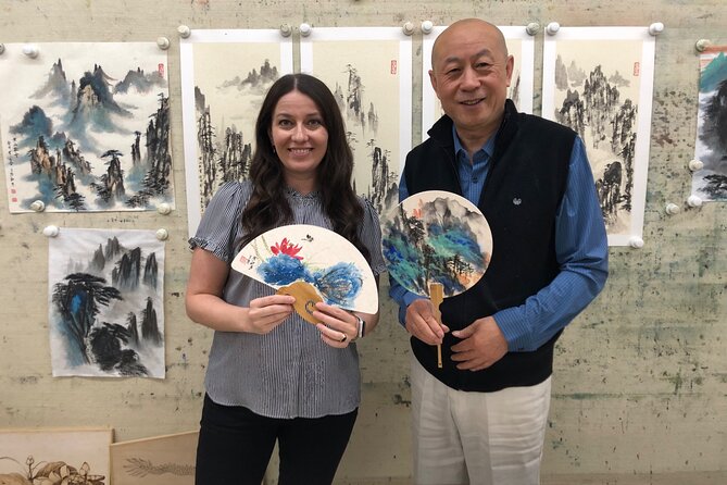 Water Color Class in Beijing - Should You Book This Watercolor Fan Class?