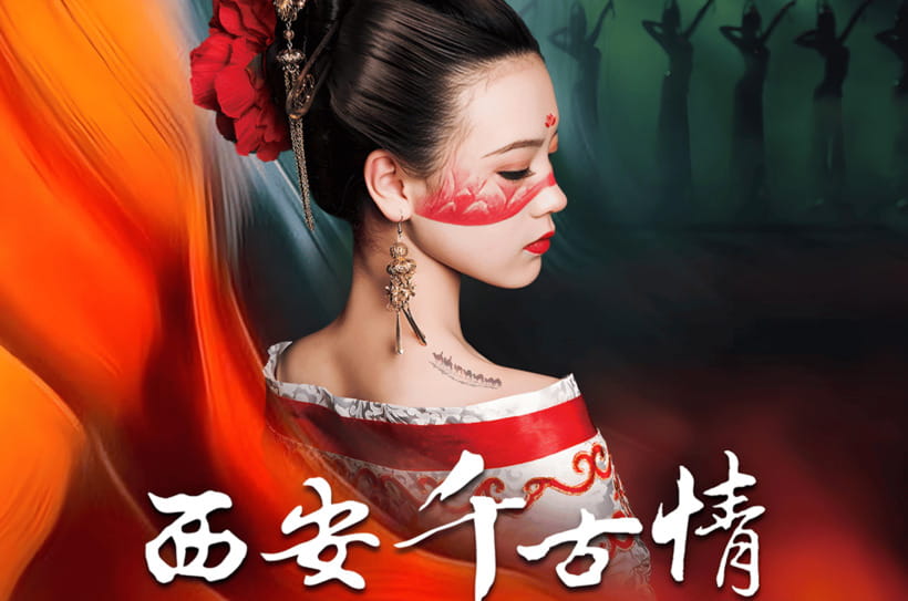 Xian: Must see Eternal Love or Camel Bell Legend show Ticket - Two Silk Road Shows, One Ticket Decision to Make